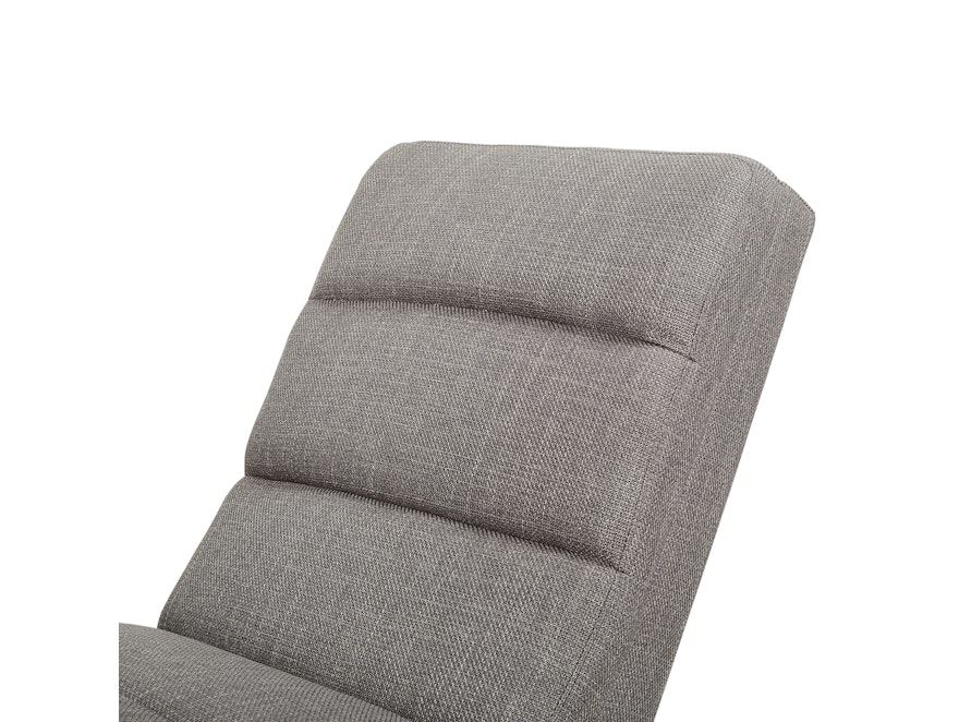 SalesFever® Designer Chaiselongue aus Strukturstoff Grau Sento 367650 - 5