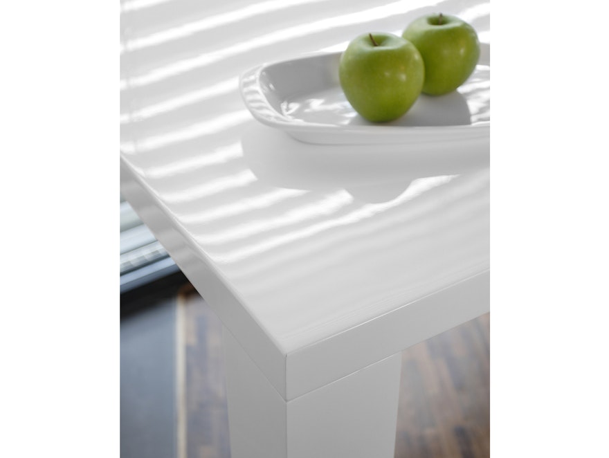 SalesFever® Essgruppe weiß Luke mit 4 Stühlen Studio 54 6970 - 7