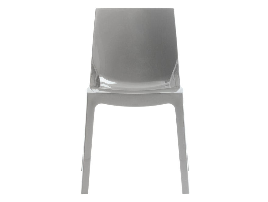 SalesFever® Designer grau Stuhl Sari aus Kunststoff 391211 - 2