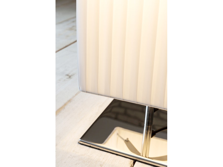 SalesFever® Stehlampe Stehleuchte eckig 120 cm weiß im Art Deco Design PARTO 8988 - 4