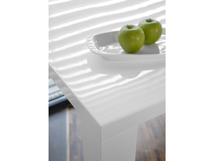 SalesFever® Essgruppe Sari weiß matt Luke 180x90cm 4 Design Stühle 9009 - 5