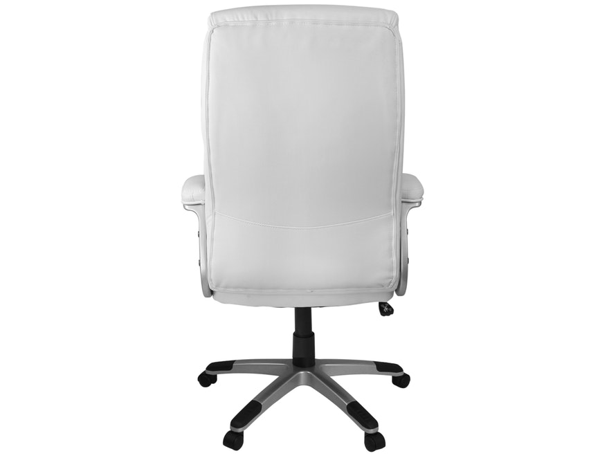 SalesFever® Schreibtischstuhl weiß Lonja hohe Rückenlehne 11107 - 4