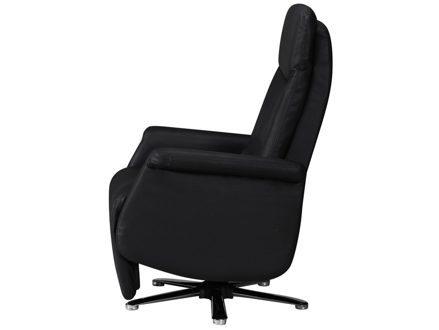 SalesFever® Relaxsessel schwarz Maira verstellbare Fußstütze 11140 - 3