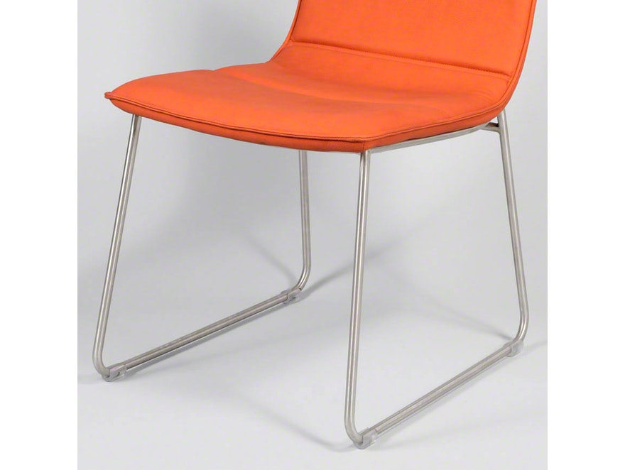 SalesFever® Esszimmerstuhl orange Horizon im 2er Set 11750 - 3