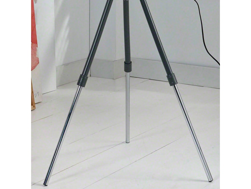 SalesFever® Stehleuchte grau Tripode mit 3 Beinen 11784 - 4