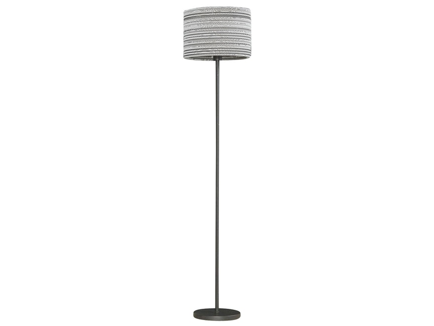 SalesFever® Stehlampe weiß/grau Cyla n-7088-4604 - 1