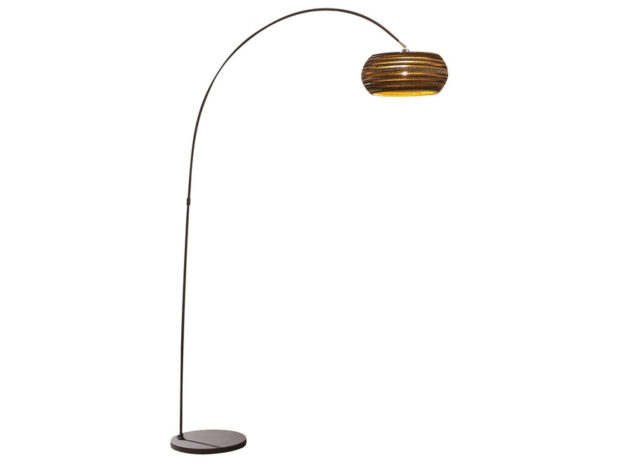 SalesFever® Stehlampe braun Lupina n-7091-4609 - 1