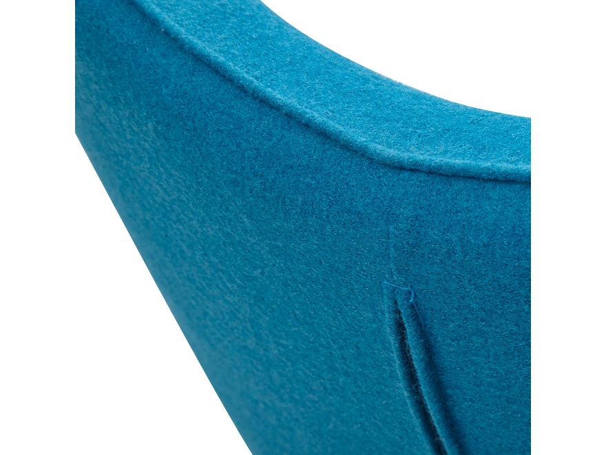 SalesFever® Relaxsessel blau Webstoff mit Armlehnen ergonomische Form ANJO 12669 - 7