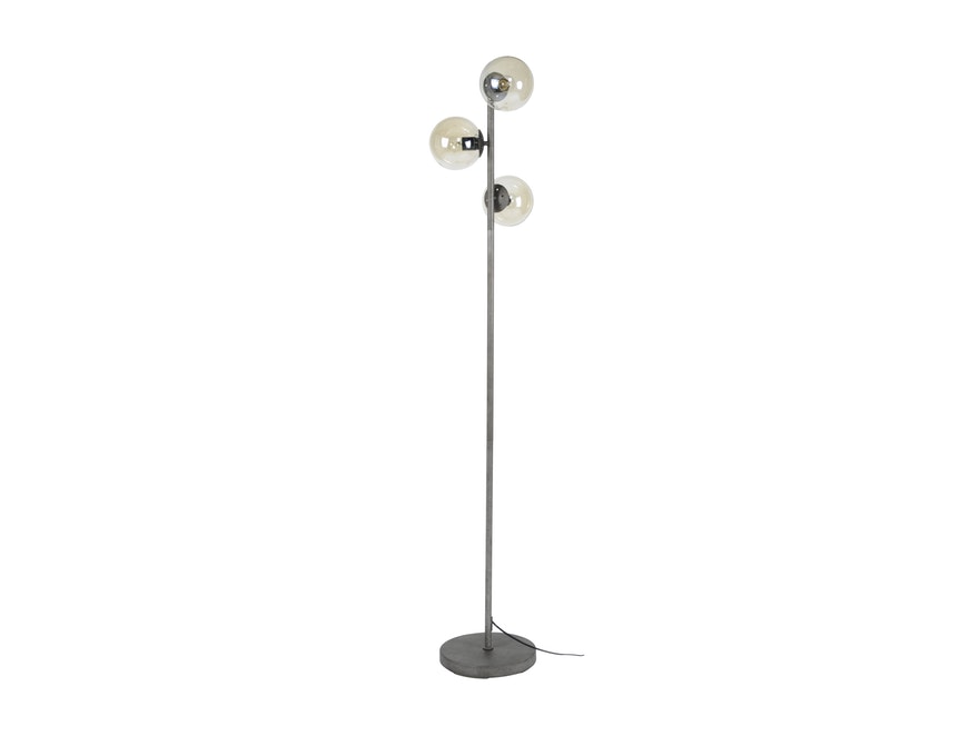 SalesFever® Stehlampe mit 3 Leuchten Glaskugeln Alvaro 7243/29 - 1