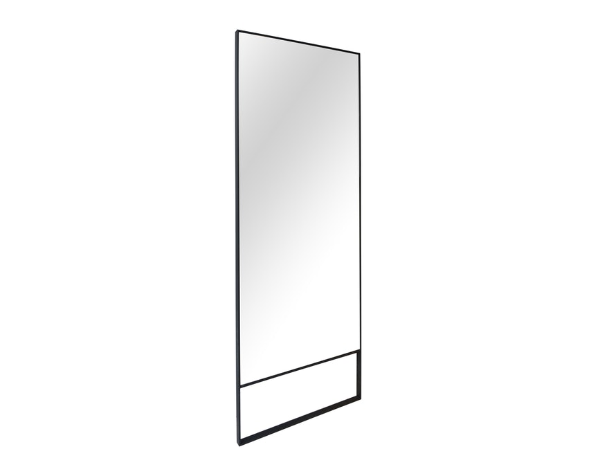 SalesFever® Spiegel rechteckig 80x220 cm schwarz Lunas 4658/44 - 1