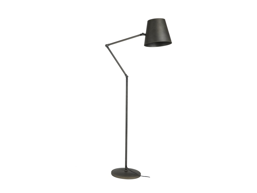 SalesFever® Stehlampe mit 1 Lampenschirm einstellbar Agostino 7984/76 - 1