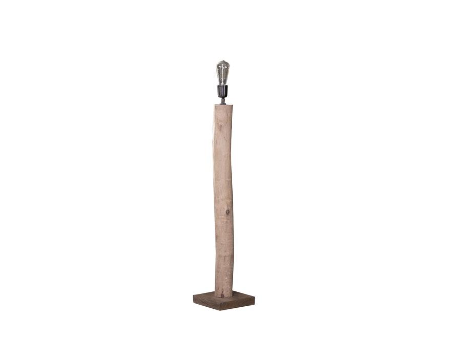 SalesFever® Stehlampe Stehleuchte Holz Antik Milena 13578 - 1