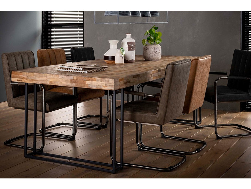 SalesFever® Esszimmertisch aus Holz 240 x 100 cm Lesley 387757 - 1