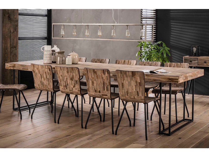 SalesFever® Esszimmertisch aus Holz 300 x 100 cm Lesley 387764 - 1