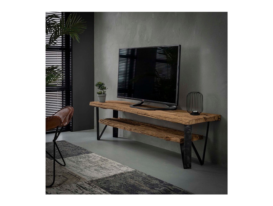 SalesFever® TV-Bank 160x40 cm aus Holz mit 1 Fach Phil 2550/20 - 2