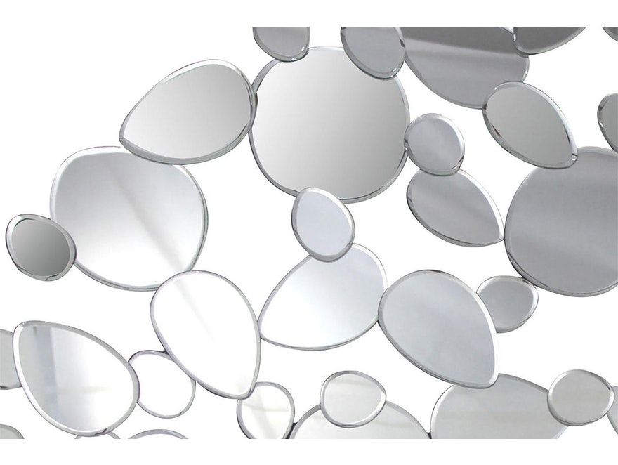 SalesFever® Wandspiegel oval 109 cm aus Glas Stücken BRANCHES 391815 - 3