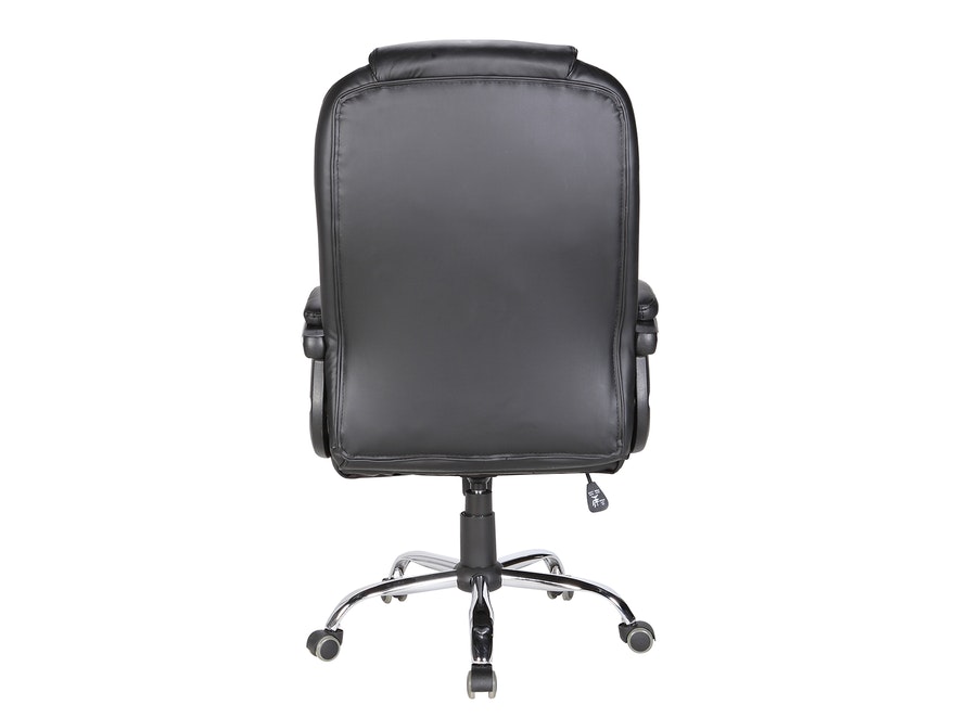 SalesFever® Bürostuhl Schreibtischstuhl schwarz aus Kunstleder JONNE 389638 - 5