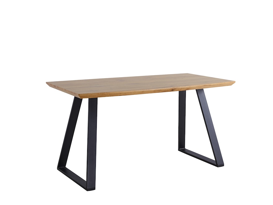 SalesFever® Tisch 140x80 cm mit sich verjüngendem Kufengestell 361559 - 2