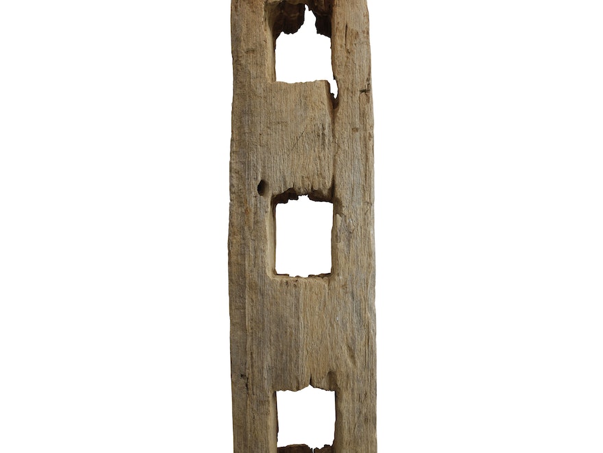 SalesFever® Stehleuchte Treibholz Antikweiß 175 cm Wynton 368879 - 5