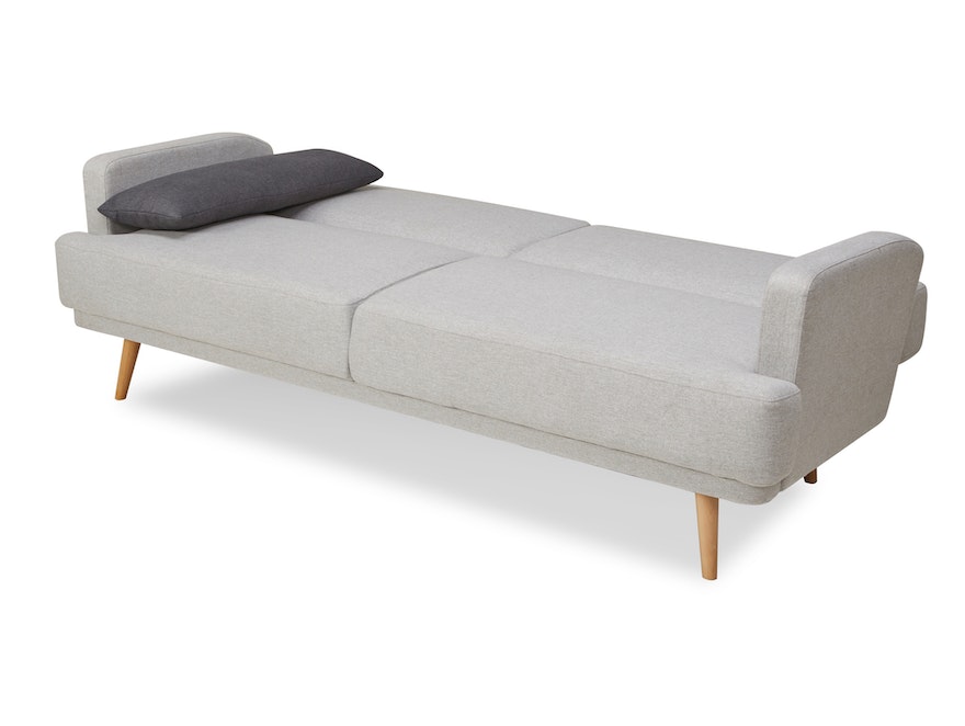 SalesFever® 3-Sitzer Sofa Webstoff Grau Olav 368527 - 4