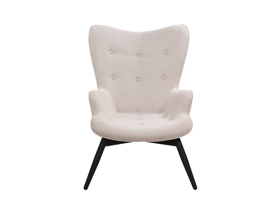 SalesFever® Sessel aus Strukturstoff in Beige Anjo 368114 - 2