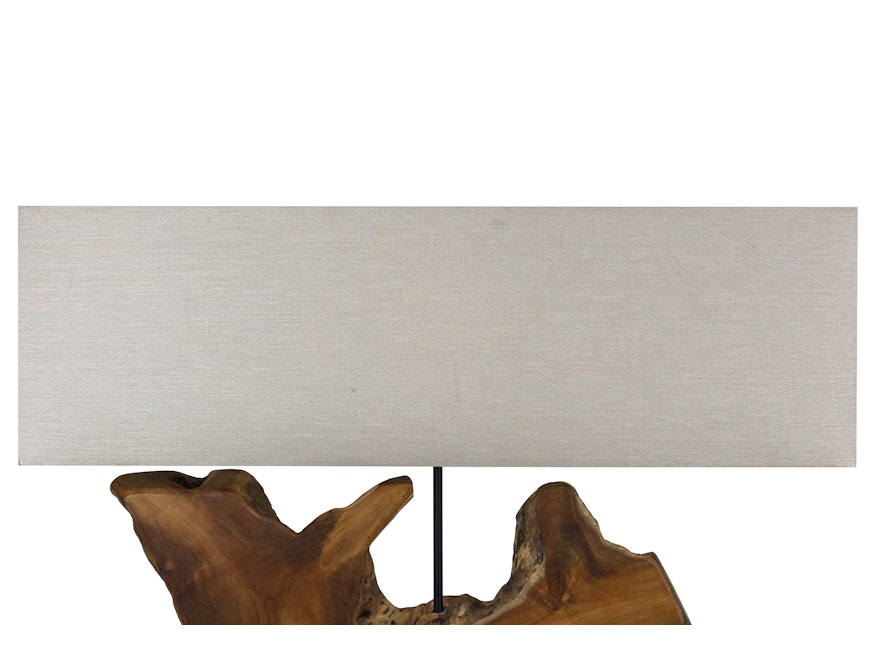 SalesFever® Tischleuchte Treibholz/Leinen Natur 59 cm Breeze 367322 - 6