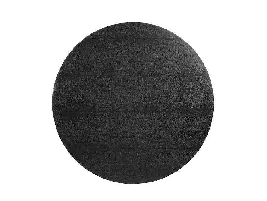 SalesFever® Couchtisch rund Ø 80 cm in Schwarz Isla 367599 - 2
