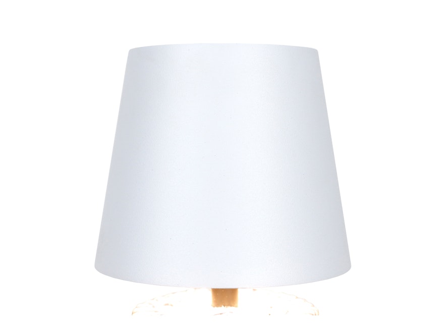 SalesFever® Tischleuchte Schwarz/Weiß 29 cm mit LED-Akku Liverpool 367292 - 4