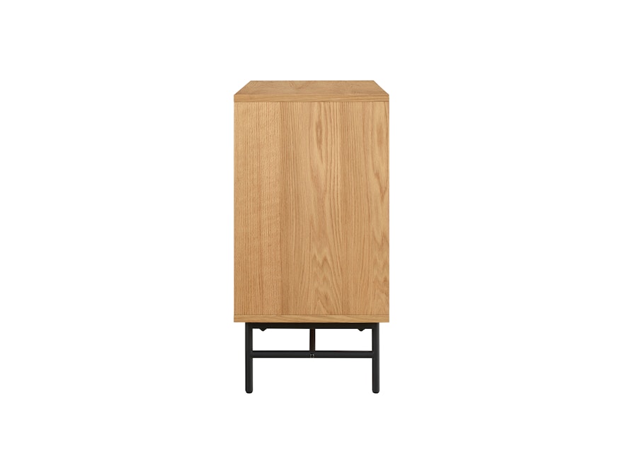 SalesFever® Kommode 80 cm mit 3 Schubladen aus Eiche Echtholzfurnier Lyon 371695 - 5