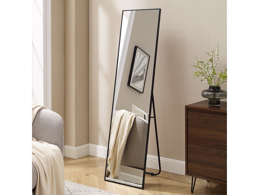 SalesFever® Standspiegel mit schwarzem Rahmen 40x150 cm Orca 367131 - 2