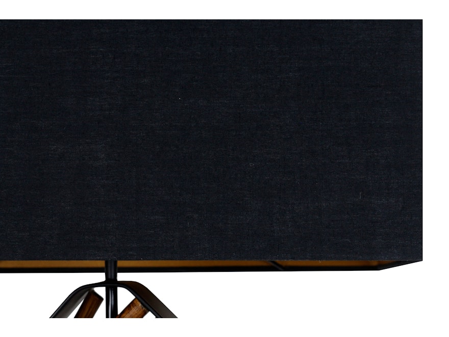 SalesFever® Stehleuchte Treibholz Natur/Schwarz 155 cm San Diego 367360 - 4