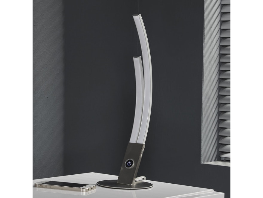 SalesFever® Tischlampe Duo Digiti dimmbar mit LED n-7084 - 2